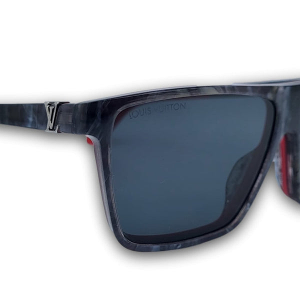 Louis Vuitton Men's Acetate Portland Grey Blue E Sunglasses Z1272W –  Luxuria & Co.