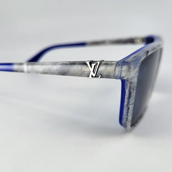 Portland Grey Blue E Sunglasses
