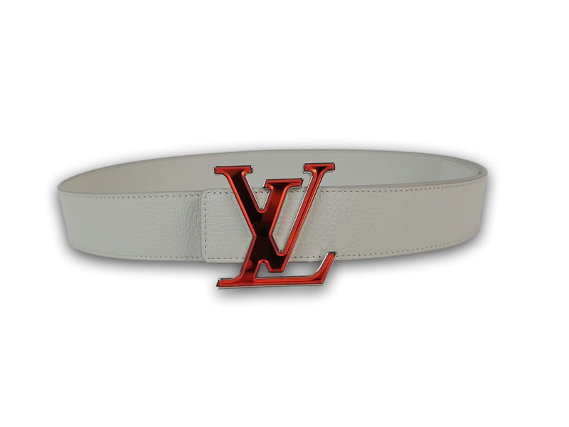 Louis Vuitton Men's LV Prism Leather Belt