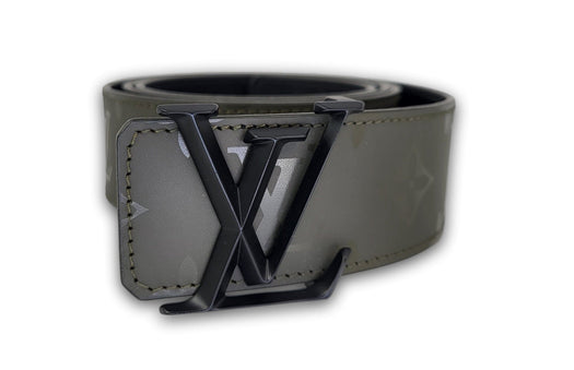 Louis Vuitton Black Monogram 'LV Pyramide' Belt