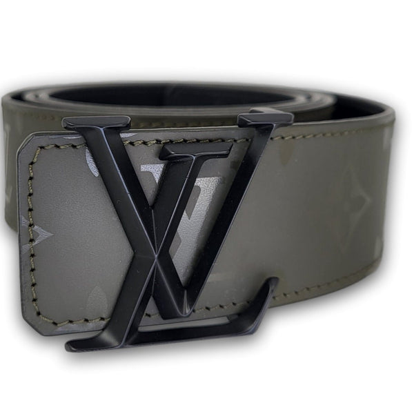Louis Vuitton Men's Anthracite Reversible LV Pyramide 40 MM Belt M0171 –  Luxuria & Co.