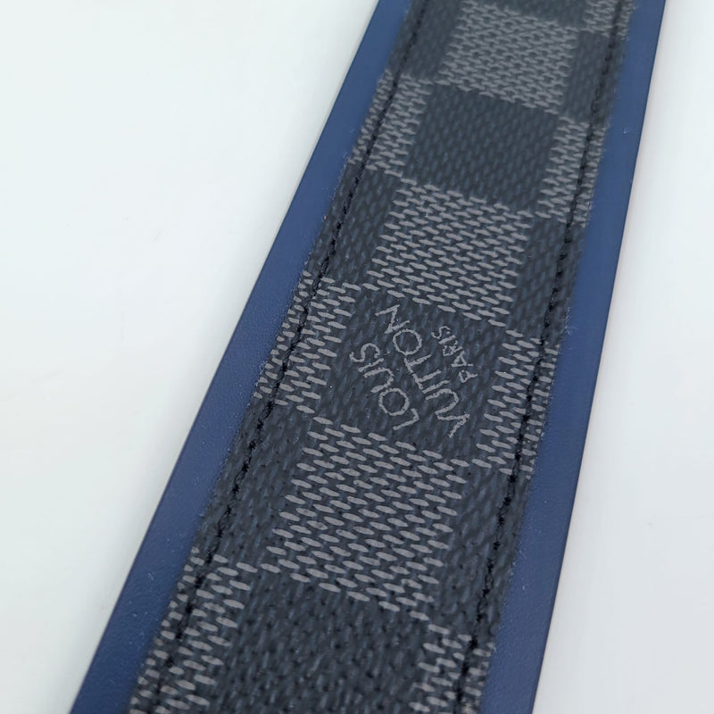 Louis Vuitton Men's Reversible Damier Graphite Map 40 mm Belt M0214U