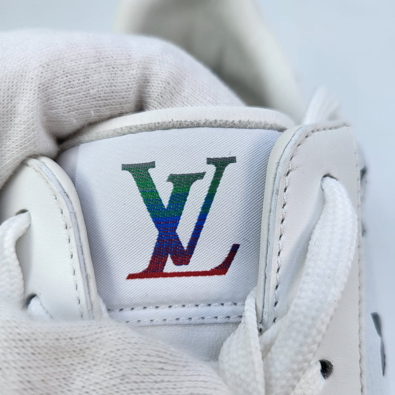 Louis Vuitton Rivoli Grey / White Low Top Sneakers - Sneak in Peace