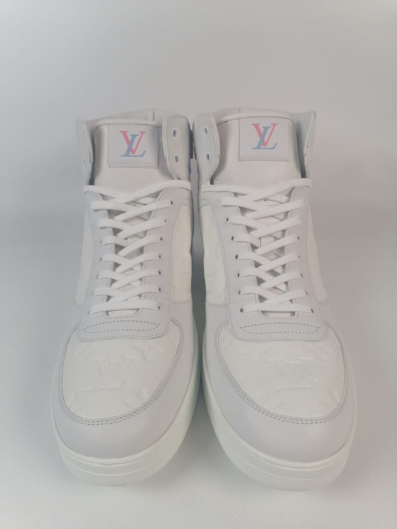 Louis Vuitton Rivoli Sneaker Boot, White, 5
