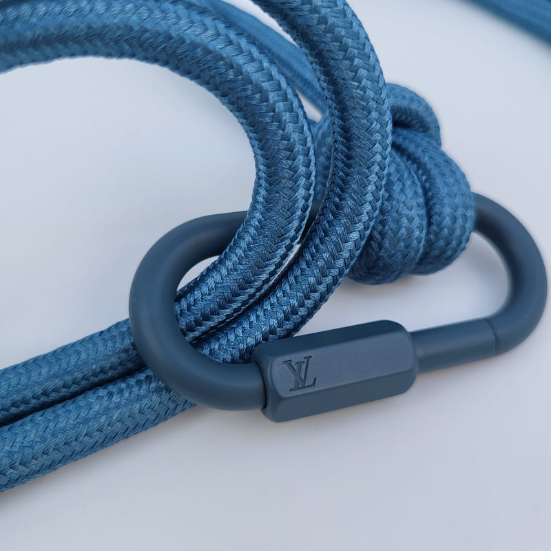 Louis Vuitton Men's Blue Rope Belt 30 MP193 – Luxuria & Co.