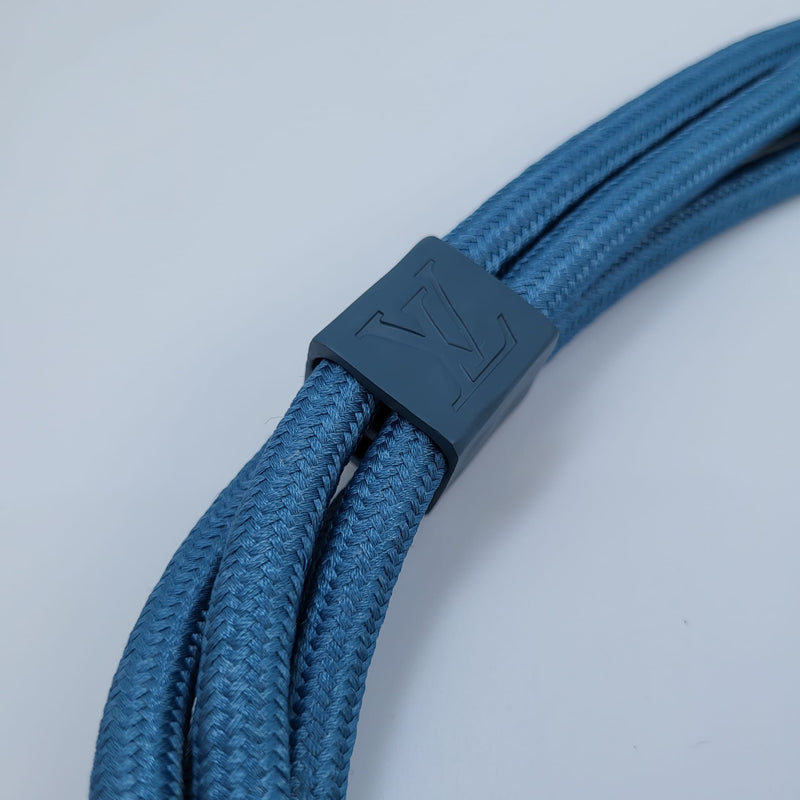 Louis Vuitton Men's Blue Rope Belt 30 MP193 – Luxuria & Co.