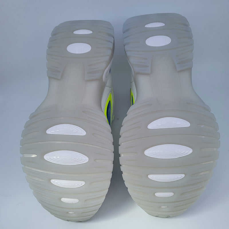 Louis Vuitton Men's 10 US White x Yellow Gradient LV Run Away Sneaker  32lv21s at 1stDibs