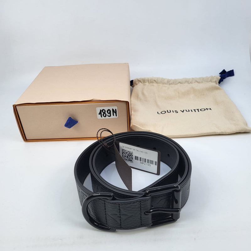 Louis Vuitton Taurillon Reversible Leather Belt