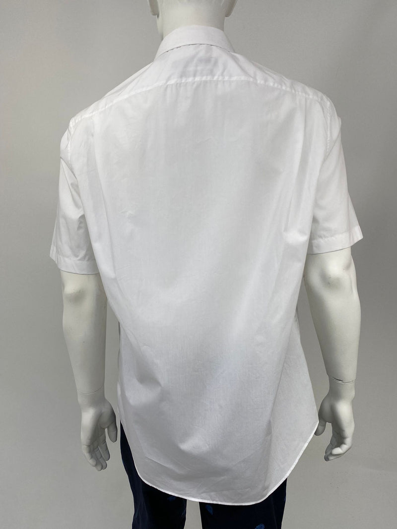 Louis Vuitton White Cotton Spaceman Regular Fit Short Sleeve Shirt M Louis  Vuitton