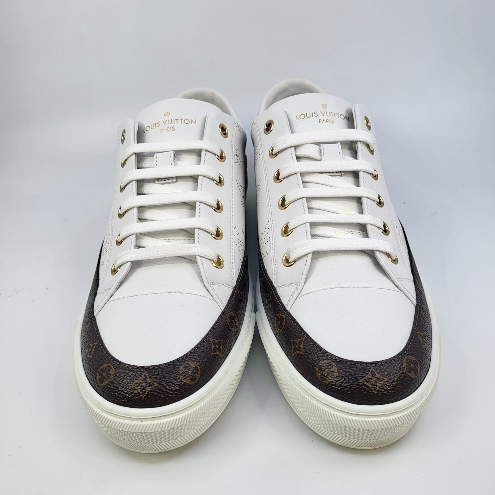 Louis Vuitton Women's Leather Stellar Sneaker – Luxuria & Co.
