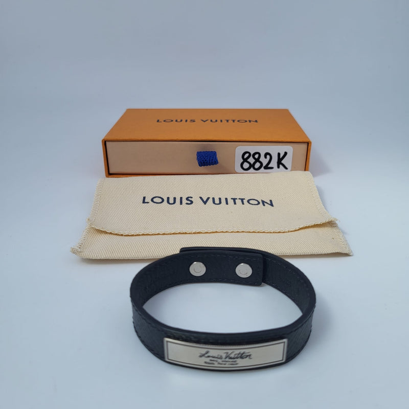 lv bracelet men's leather
