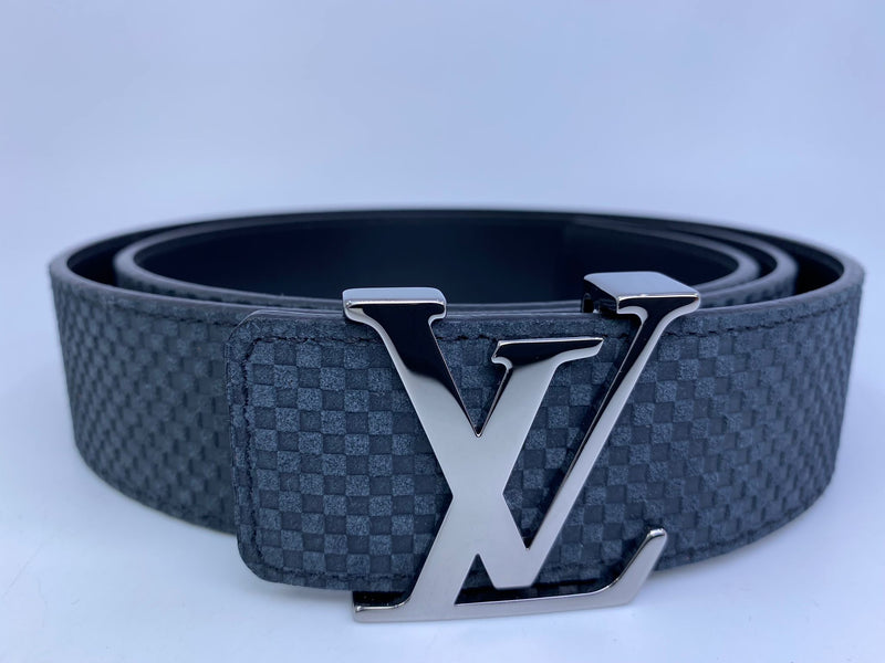 Louis Vuitton Taiga Initiales 35MM Belt - Black Belts, Accessories