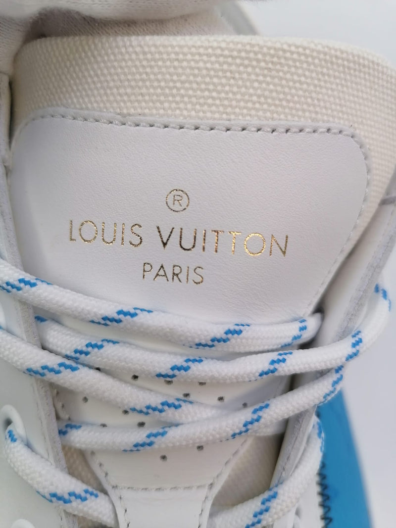 Louis Vuitton Men's White Canvas Tattoo Sneaker 8 US