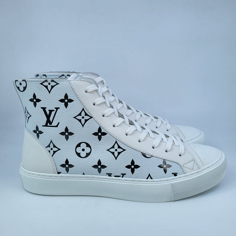 Buy Louis Vuitton Tattoo Sneaker Boot 'White Denim' - 1A5B3W