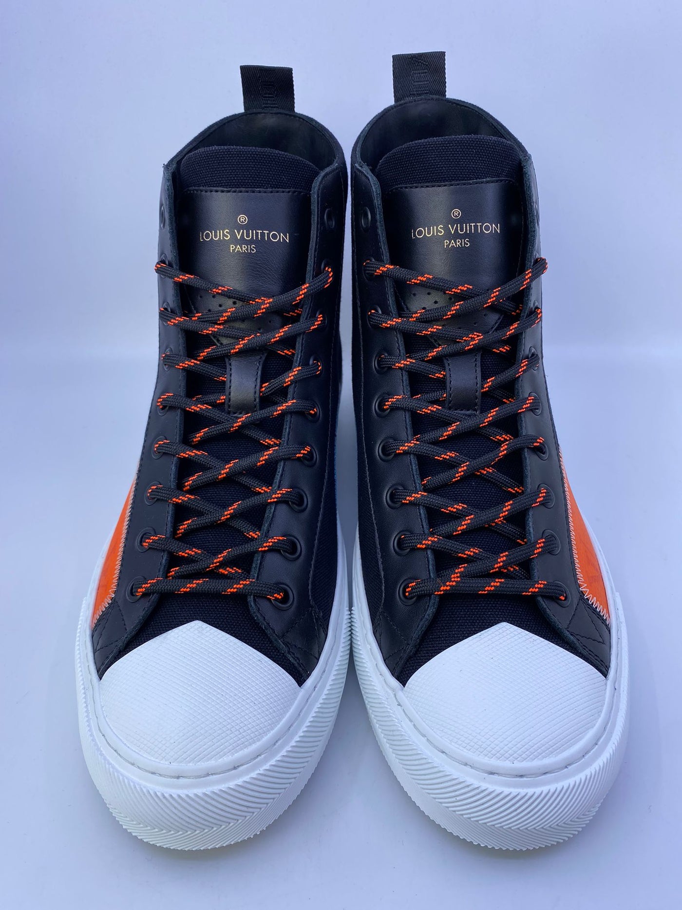 Louis Vuitton Men's Black Canvas Tattoo Sneaker Boot – Luxuria & Co.