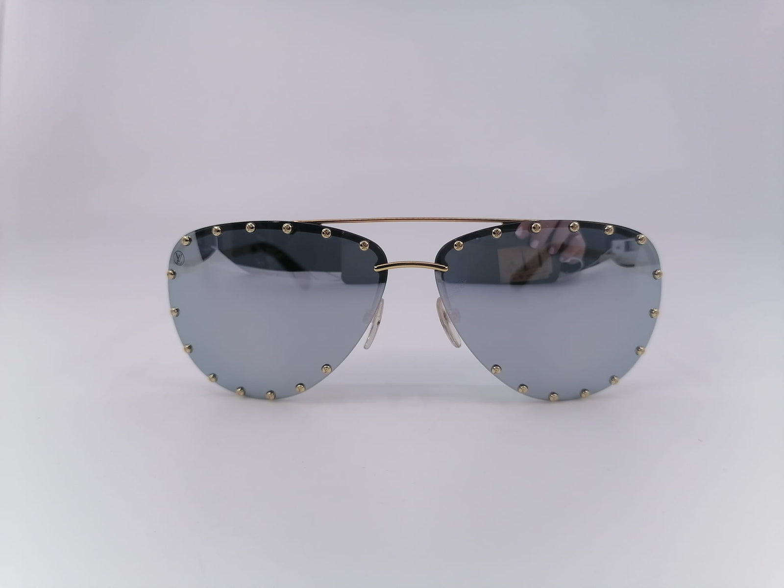 Louis Vuitton Women's Gold & Blue The Party U Sunglasses Z0911U