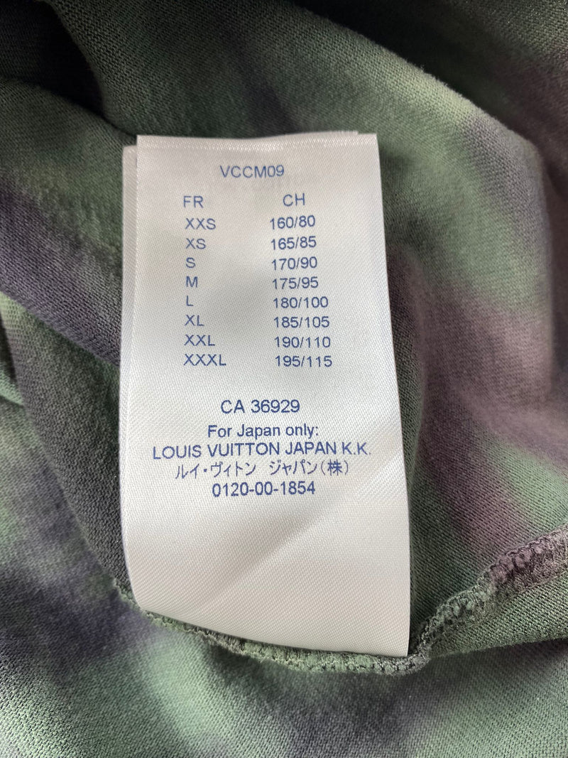 Louis Vuitton 19AW tie-dye pocket short-sleeved T-shirt men's multi XS cut  and sew