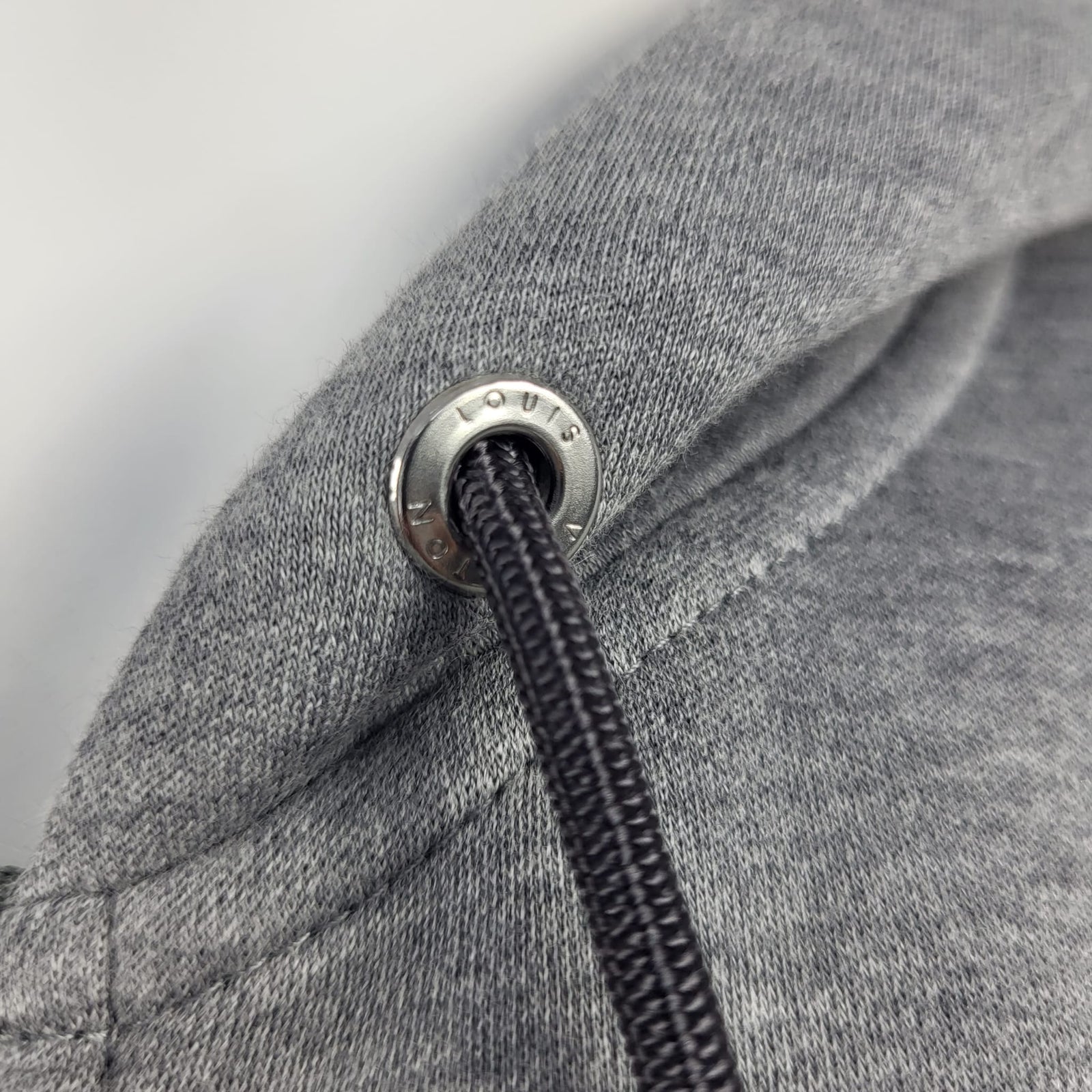 Louis Vuitton Men's Gray Cotton Travel Zip Up Hoodie – Luxuria & Co.