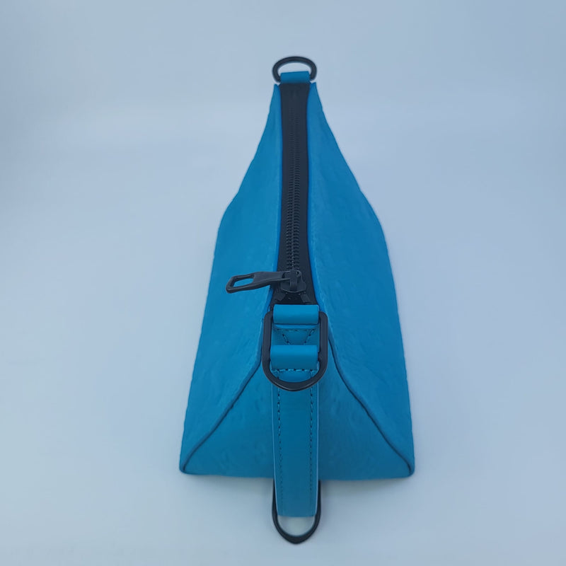 Louis Vuitton Triangle Mesenger Bag Taurillon Monogram Turquoise