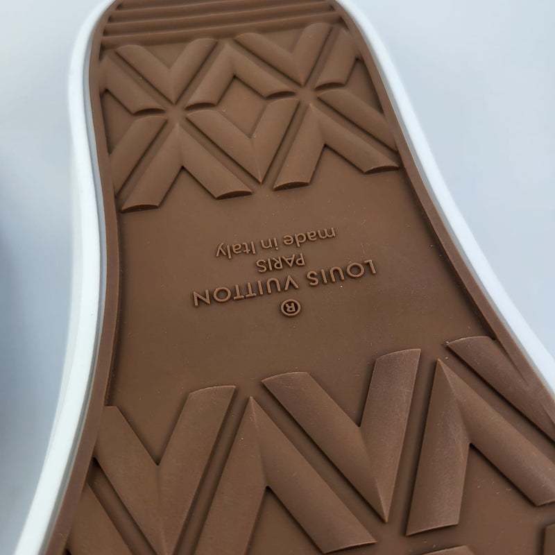 Louis Vuitton Beige & Brown Monogram Trocadero Richelieu Sneaker 10 US / 9  LV
