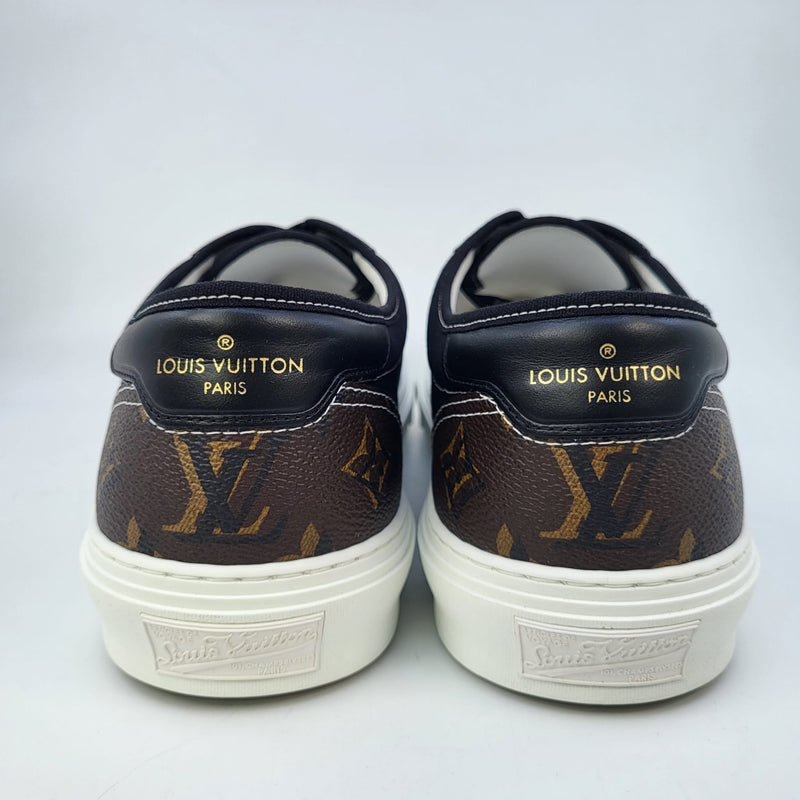 Louis Vuitton Beige & Brown Monogram Trocadero Richelieu Sneaker 12 US / 11  LV
