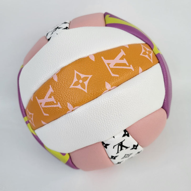 Louis Vuitton SS20 Limited Pink x Orange Monogram Giant Volleyball 121lv43
