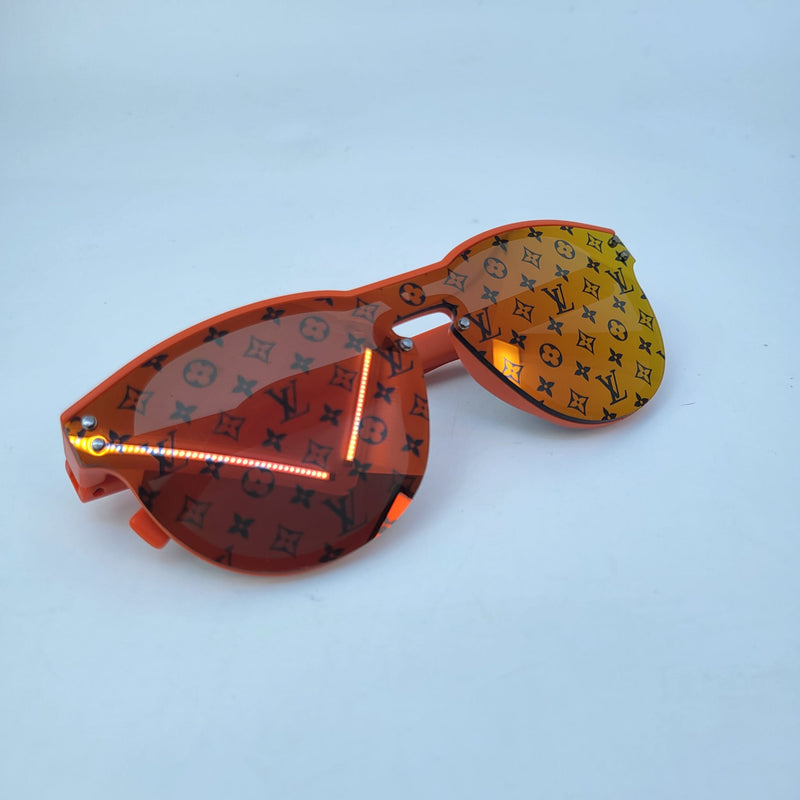 Lv Waimea Round Sunglasses In Orange