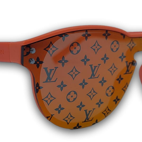 Louis Vuitton Monogram LV Waimea Round Sunglasses, Blue