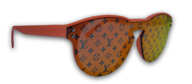 Louis Vuitton LV Waimea Square Sunglasses Yellow Plastic. Size E