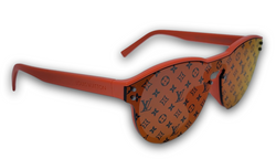 Louis Vuitton LV Waimea Round Sunglasses Yellow Plastic. Size W