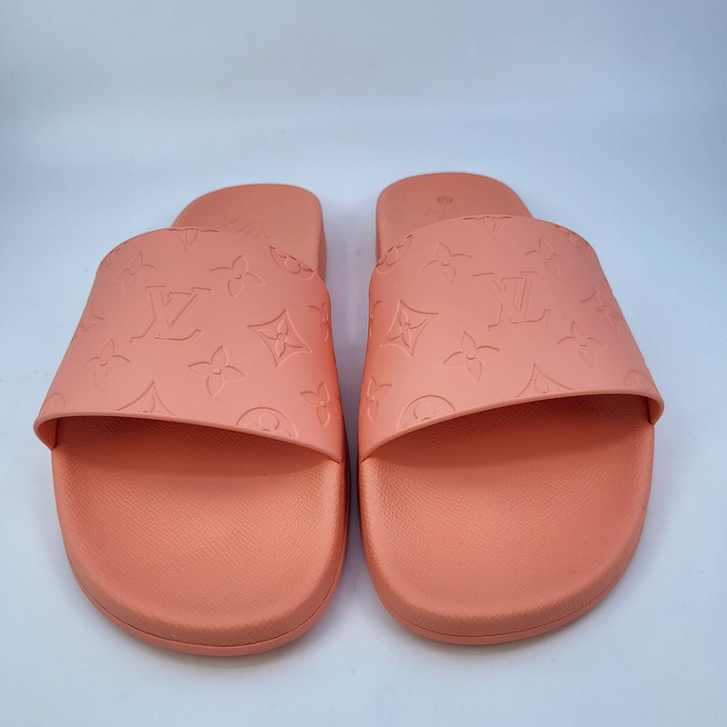 Waterfront sandals Louis Vuitton Blue size 9.5 UK in Plastic