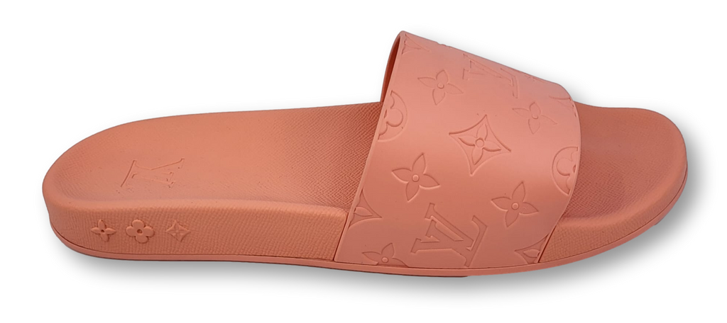 Louis vuitton 2025 waterfront mule orange