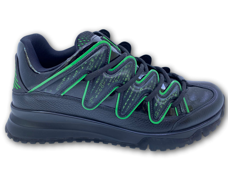 vuitton green sneakers