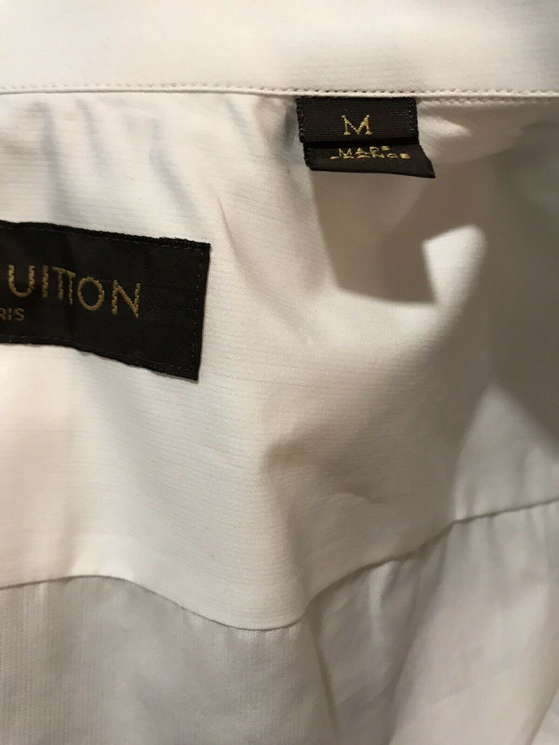 Louis Vuitton Fil Coupe Classic Shirt Circled LV Logo - Luxuria & Co.