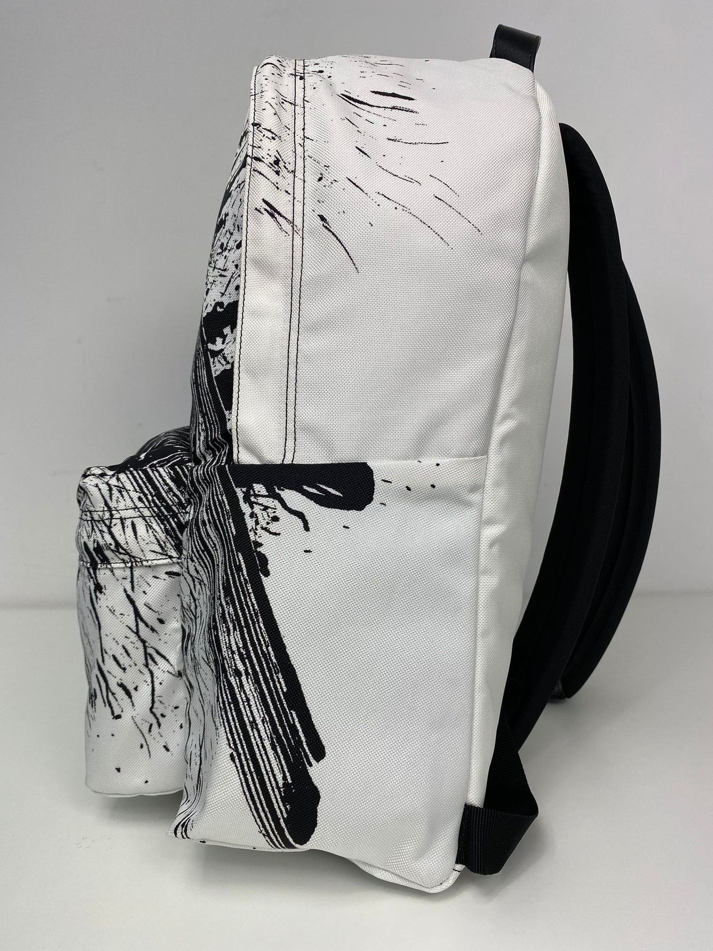Celine Men's Medium Backpack in Nylon With Christian Marclay