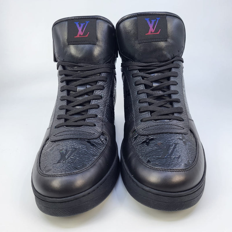 Louis Vuitton Rivoli Sneaker Boot BLACK. Size 08.5