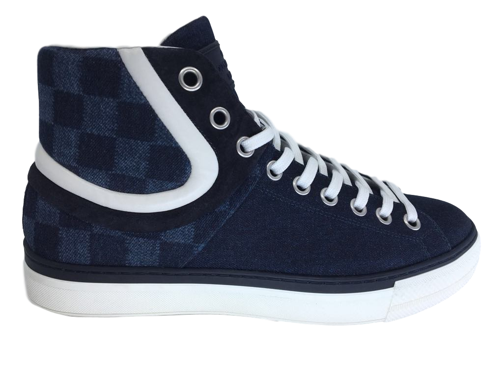 Louis Vuitton Men's Navy Blue Sneakers