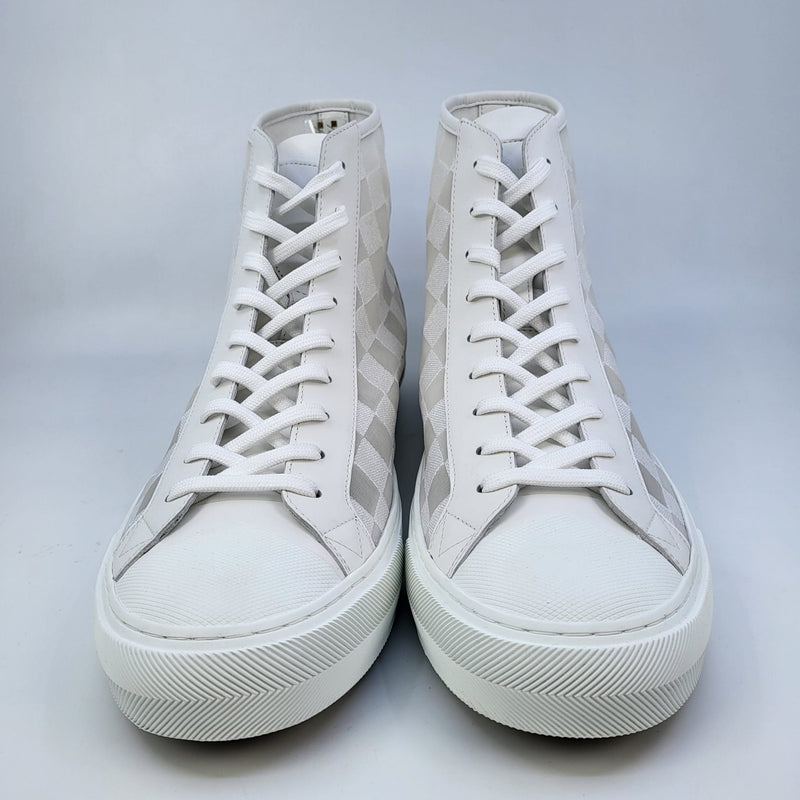 Louis Vuitton Men's White Canvas Tattoo Sneaker size 8 US / 7