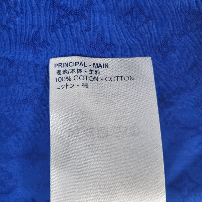 Louis Vuitton Men's Blue Cotton Monogram DNA Shirt – Luxuria & Co.