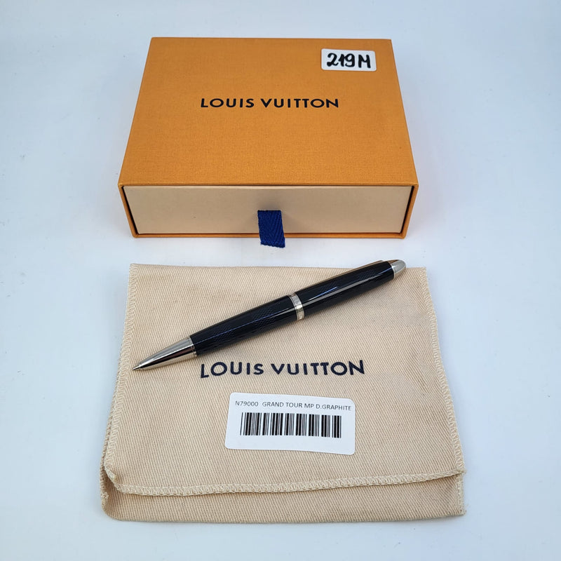Louis Vuitton Grand Tour Graphite Roller Ball Pen - Black, Silver