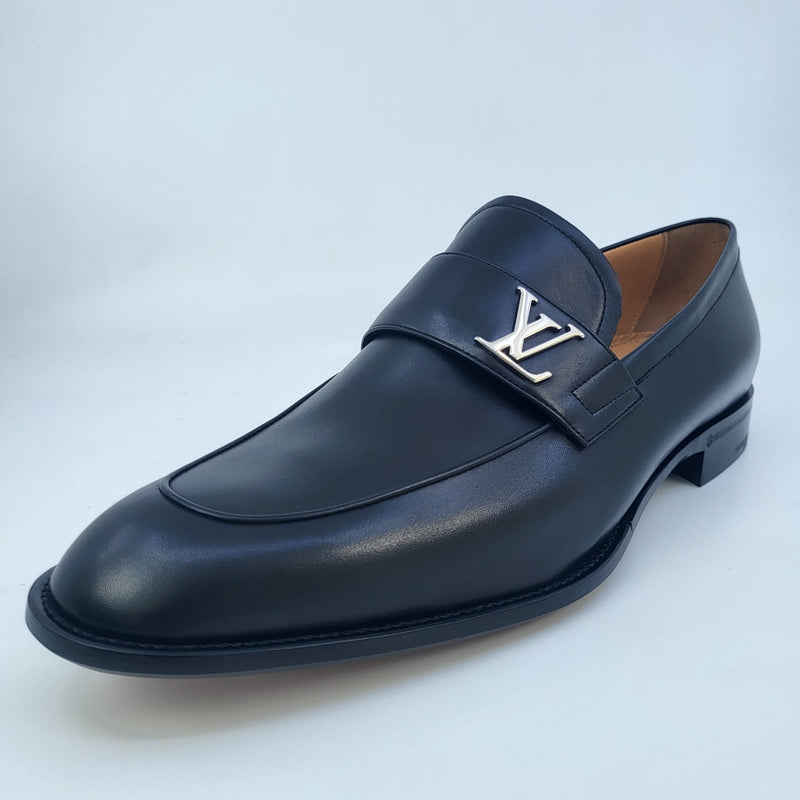 Louis Vuitton, Shoes, Louis Vuitton Lv Men Saint Germain Loafer Black  Supple Calf New Lv Buckle