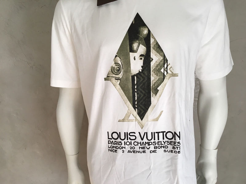 lv printed t-shirt