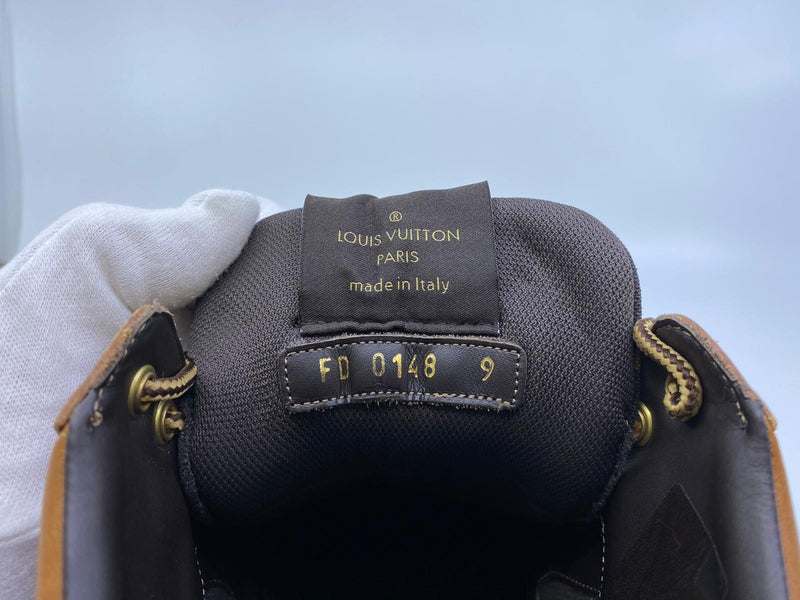Giày Nam Louis Vuitton Oberkampf Ankle Boots 'Mocha Brown' 1A9ID7 – LUXITY