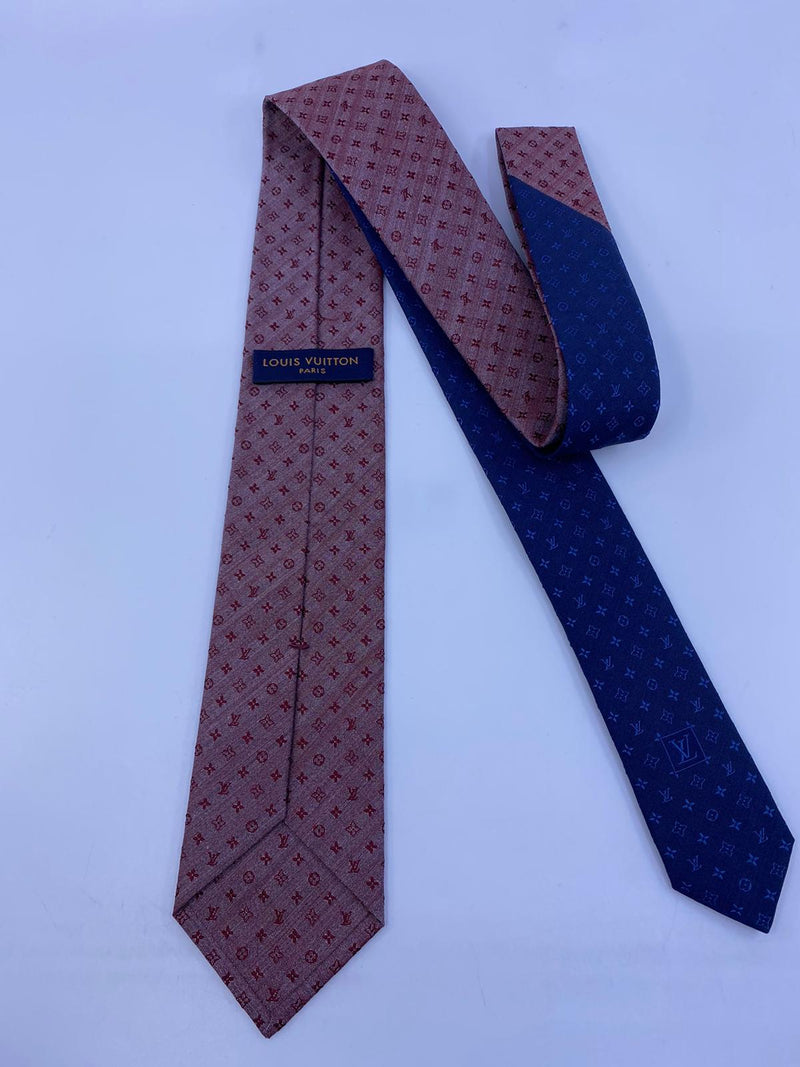 Louis Vuitton Men's Monogram Ribbon Tie