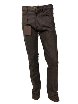 Louis Vuitton Men's Brown Cotton Damier Patch Jeans – Luxuria & Co.