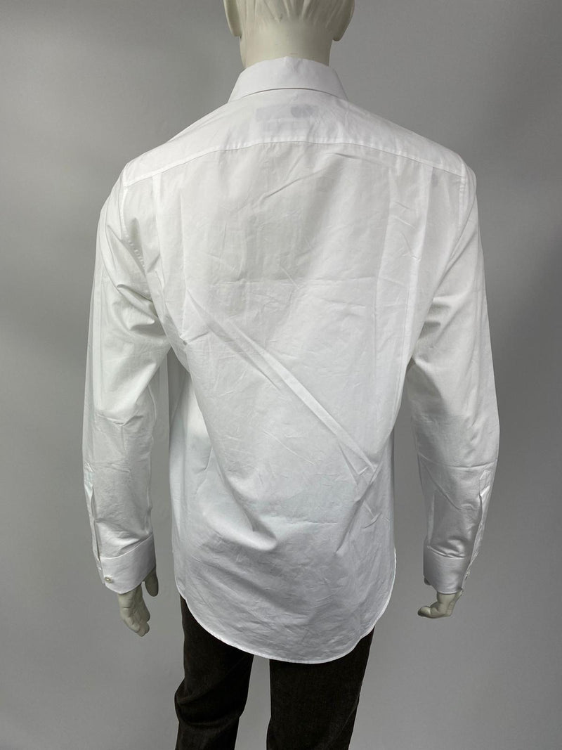 Louis Vuitton Men's White Cotton Regular Fit Space Logo Shirt – Luxuria &  Co.