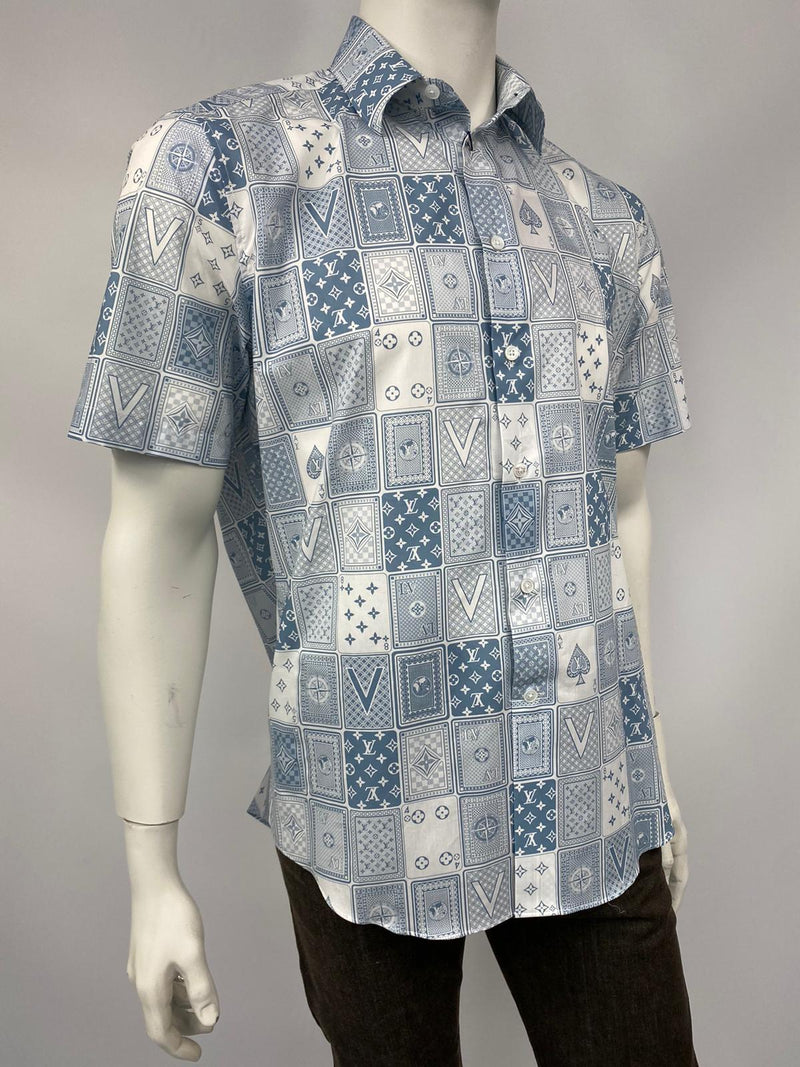 Louis Vuitton DNA Collar Short-sleeved Shirt