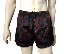 Monogram Camo Print Swim Shorts - Luxuria & Co.