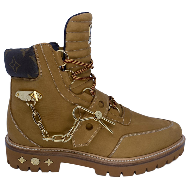 Louis vuitton steel toe boots sales
