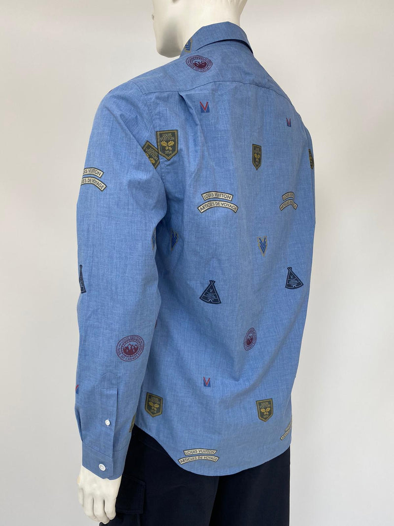 Louis Vuitton Men's Classic Damier Shirt